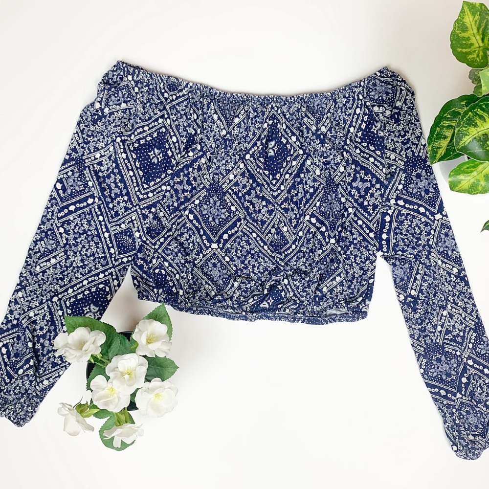 Off the Shoulder Boho CropTop